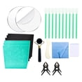 thumbnail image 2 of Kit de herramientas de limpieza y cuidado de tarjetas coleccionables de 28 piezas, suministros profesionales, herramientas, abrazaderas, aplanador de, 2 of 8