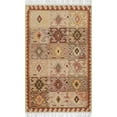 thumbnail image 1 of Momeni NOMADNOM-1RST5080 5 x 8 ft. Nomad Hand Knotted Traditional Rectangle Area Rug, Rust, 1 of 1