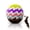 C, variant on Silent Crocheted Dog Ball Toy, Interactive Chew Toy for Small Medium Dogs, Anxiety Relief, Teeth Cleaning, Indoor Outdoor Play, Soft Quiet Stress Reduction C