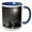 Blue/White, variant on 3drose, Monochrome Turret Arch, Windows Area, Arches National Park, Moab, Ut, 11oz Mug