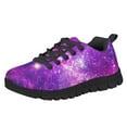 thumbnail image 1 of Pzuqiu Universe Galaxy Big Kids Tennis Shoes Girls Size 1 Outdoor Sport Shoes Lightweight Beathable Running Sneakers Lace Up Walking Shoes, 1 of 7
