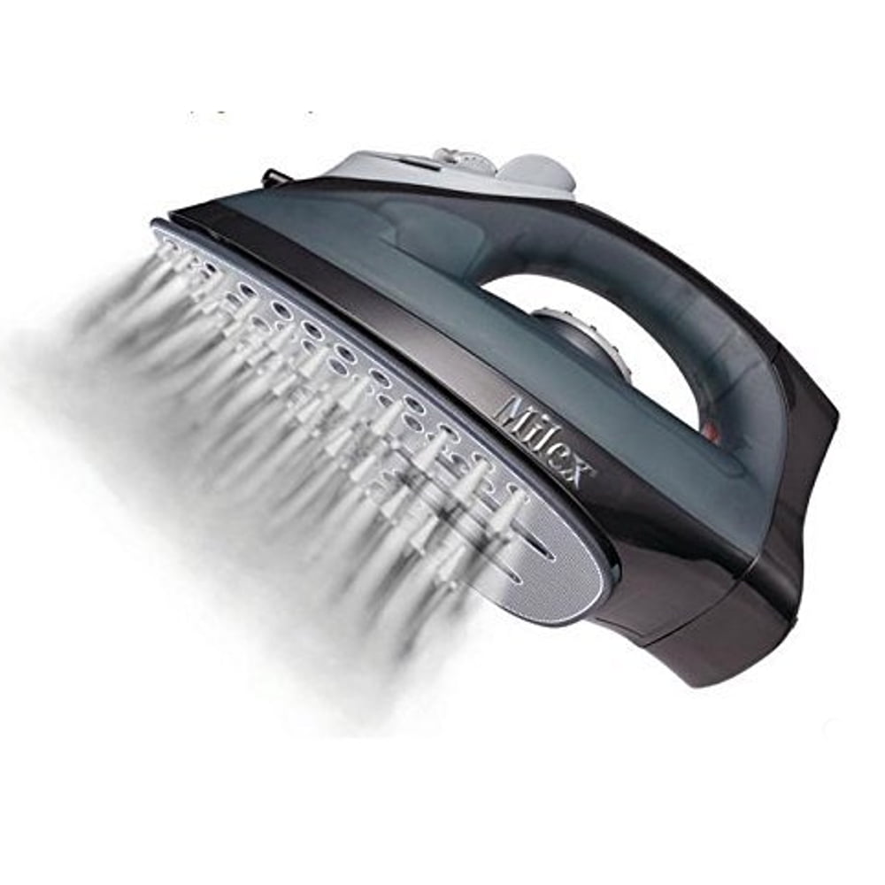New Portable Steam Master Iron with AntiDrip NonStick Stainless Steel