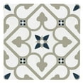 thumbnail image 2 of Multi Clover 12”x12” Peel ‘N’ Stick Self Adhesive Vinyl Floor Tiles for Bathroom, 2 of 6