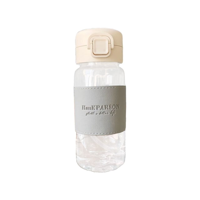 Plastic Water Cup With Straw High Temperature Japanese Style Water Cup