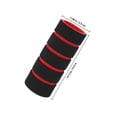thumbnail image 2 of Moluckfu 3Ud Fundas De Espuma Para Barra De Gimnasio Con Superficie Antideslizante Negro Para Entrenamiento, 2 of 7