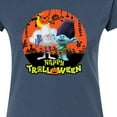 thumbnail image 3 of Trolls - Happy Trolloween Branch and Cloud Guy - Juniors Fitted Graphic T-Shirt, 3 of 5