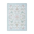 thumbnail image 6 of Lahome Decor 5'x7' Area Rug, Floral Washable Rugs for Living Room, Non Slip Soft Ultra-Thin Indoor Decor Elegant Carpet Vintage Flower Rug Indoor for Bedroom Dining Room Blue, 6 of 11
