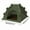 Green-949, variant on Foldable Portable Pet Tent House, Waterproof Dog Bed for Puppies and Small Animals, Removable Washable Cover with Soft Pad, Cozy Warm Safe Indoor Outdoor Sleeping Space for Cats Dogs