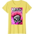 thumbnail image 1 of T-Shirt Art Fan Crâne Rose Mode Chemise Mode Homme Manches Courtes, 1 of 2