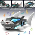 thumbnail image 4 of Raistyw Crawling Shark Toys Electric Mechanical Shark Toy with Lights and Musical for Boys 3 4 5 Year Old Birthday, Christmas Gifts, 4 of 8