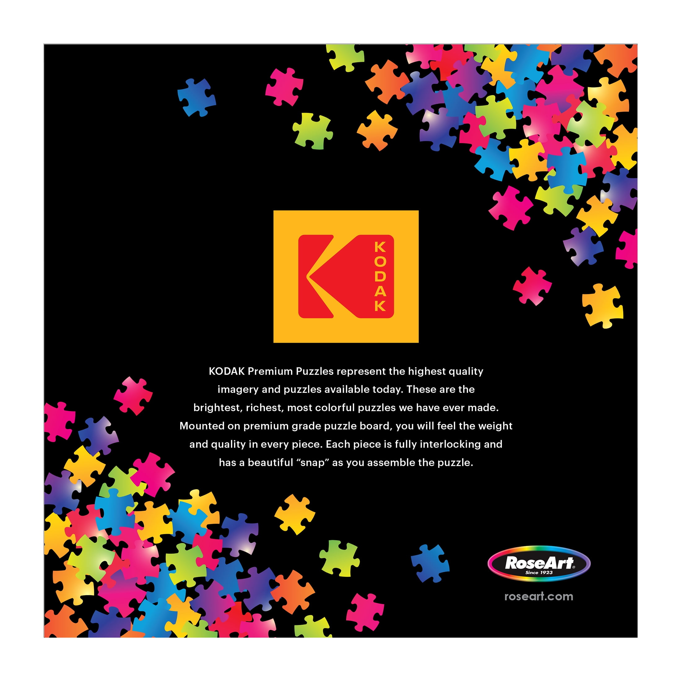 RoseArt - Kodak Premium 350-Piece - GARDEN MELODIES - Adult Interlocking Puzzle