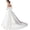 White, variant on Detachable Bow for Dress, Long Tulle Tail Satin Bow Accessory for Wedding Dress Prom Bridal Gown