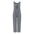 thumbnail image 2 of Ichuanyi Liquidación Mujeres de algodón y lino Impresión de plantas Mompers pantalones de pantalones casuales Pantalones ICHUANYI WER2023081604894, 2 of 3