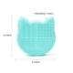 thumbnail image 4 of Estante de almacenamiento de brochas de maquillaje de gato de silicona (verde nórdico) Adepaton HMHZ216-2, 4 of 6