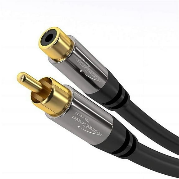 Driver Industrial RCA1 RCA Extension Cable wiith Positive & Negative