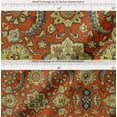 thumbnail image 2 of Soimoi Cotton Cambric Fabric Leaves & Floral Ethnic Decor Fabric Printed Yard 42 Inch Wide, 2 of 7