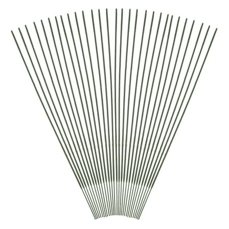 GOOHOCHY 100pcs Floral Wire Green Florist Flower Wire Stems Floral Wire For Crafts Bouquet Stem Wrapping Wreath Making Flower Arrangement Supplies