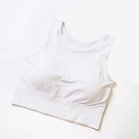 

Leutsin Sports Bra for Women Women s Plus Size Ice Silk Cross Beautiful Back Yoga Fitness Sports Bra Underwear Women Vest