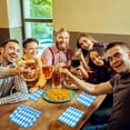 thumbnail image 4 of 120pcs Bavaria Napkins Oktoberfest Party Decoration 33x33cm Decorative Napkins for Munich Oktoberfest Disposable Paper Napkins for Beer Tents Table Decoration German Beer Festival Supplies, 4 of 10