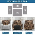 thumbnail image 6 of Kuiaobaty Camo Hunting Pattern Reclining Sofa Slipcover for Living Room Dustproof Recliner Couch Cover with Elastic Bottom Breathable Reclining Slipcover Thick Recliner Chair Cover Nonslip, 6 of 8