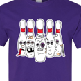 thumbnail image 4 of Inktastic Beat Up Bowling Pins T-Shirt, 4 of 5