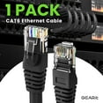 thumbnail image 2 of Cable Ethernet GearIt Cat 6 100 pies (30 m) 10 Gbps RJ45 negro, 2 of 8