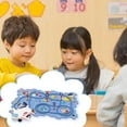 thumbnail image 4 of Rail Car Building Toys Puzzle Tracks Jigsaw Set Funny Brain Development Hand Eye Coordination Track Building Blocks for Children Space theme, 4 of 11