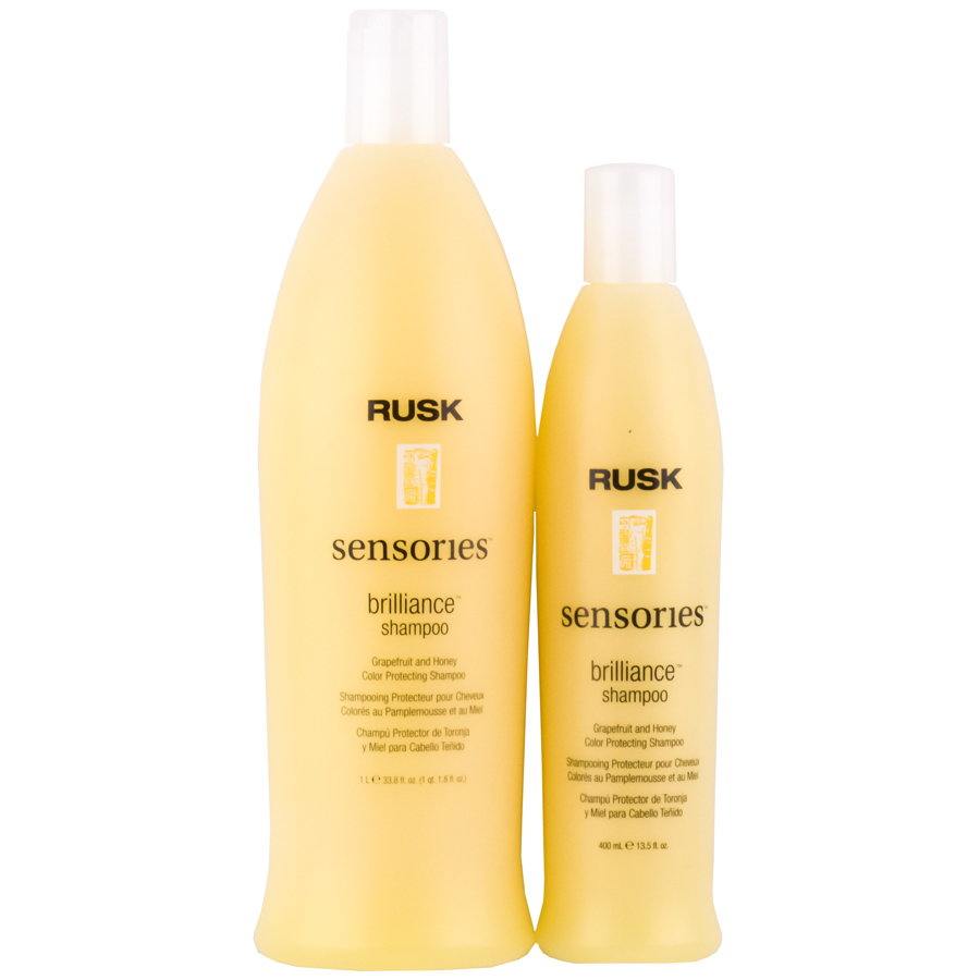 Rusk Rusk Brilliance Shampoo grapefruit & honey color protect