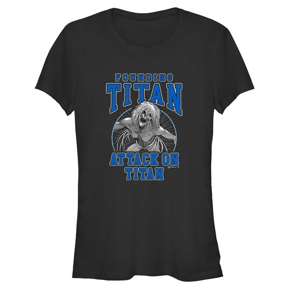Juniors Attack on Titan Founding Titan Jersey T Shirt