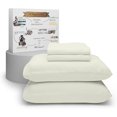 thumbnail image 1 of 100% Cotton Full Size Bed Sheets, Organic Cotton Navy Full Size Sheet Sets, 1 of 10
