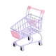 thumbnail image 5 of Mini caja de almacenamiento para carrito de compras, carrito multifuncional, papelería divertida, juguetes para juego de imitación, cesta organizadora Púrpura Soledad canasta de muñecas, 5 of 9