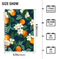 thumbnail image 2 of FORMRS 1-Subject Spiral Notebook 8" x 5" College Ruled 60 Refillable Sheet A5 Hard Cover, 2 Pack, Orange Fruit, 2 of 7