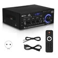 thumbnail image 5 of Amplificateur Audio Ak45 Pro Haut-Parleur Bluetooth Bass Supporte Sortie Max 820W Entrée 90-240V 50W+50W Télécommande Mise à Niveau Prise EU, 5 of 5
