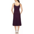 thumbnail image 2 of Alex Evenings Women's 2 Piece Tea Length Jacket Dress, A-Line Skirt, 3/4 Sleeve, Stretchy Fabric, Women's, 2 of 4