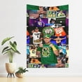 thumbnail image 3 of John Cena Wrestler Tapestry Wall Hanging Art Poster For Living Room/Bedroom/Dorm Decorations Porch Hangings Wall Art Banners Ceiling Decoration Beach Blankets 60x40(inch), 3 of 8