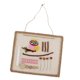 thumbnail image 5 of Pintura de Jardín Casero Decorativo Colgante De Pared Ornamento De Macramé Artesanal Para Niños BLESIY pintura de palo de madera natural, 5 of 8
