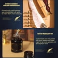 thumbnail image 4 of SSZMDLB Quill Pen Calligraphy Set, Dip Pen with 5 Replacement Nibs and 15ml Ink, Stainless Steel Gothic Pen for Ink Painting, Outlining, English Calligraphy, Includes Fire Paint Seals and Matching, 4 of 7