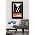 thumbnail image 2 of Rachel Caldwell - Purr Wall Poster, 22.375" x 34", Framed, 2 of 3