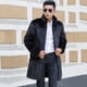 thumbnail image 1 of Abrigo cálido de invierno para hombre, abrigo de piel de moda informal, abrigo largo de piel gruesa, gabardina de gran tamaño para hombre, 1 of 6