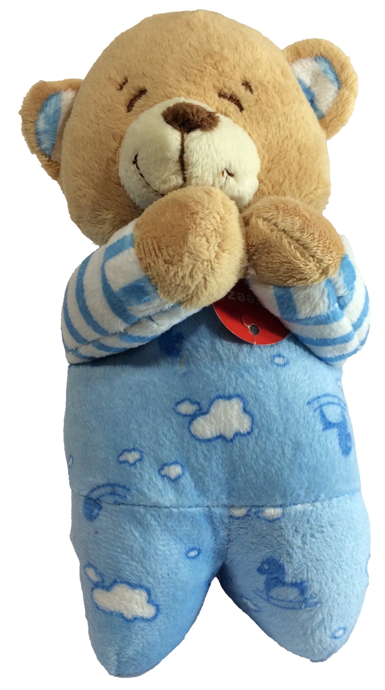 praying stuffed bear