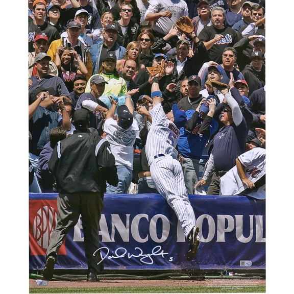 David Wright New York Mets Autographed 16" x 20" Catch into the Stands Photograph - Fanatics Authentic Certified