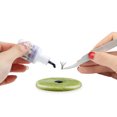 thumbnail image 2 of 2pcs Jade Stones Eyelash Extension Glue Pallet Holder Round Pallet Pad, 2 of 8