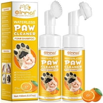 Oimmal Pet Paw Cleaner Foam, 2-Pack, Paw Cleansing Shampoo for Dogs and Cats, No Rinse, Plant-Based, 150ml
