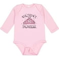 thumbnail image 3 of Inktastic Tiara 1st Birthday Princess Girls Long Sleeve Baby Bodysuit, 3 of 5