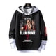 thumbnail image 1 of Sudadera de manga larga con estampado de Slam Dunk para hombre, Sudadera con capucha de Anime Shohoku Sakuragi Hanamichi, sudadera con cinta, Top de gran tamaño, 1 of 4