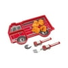 KidsFunwares Me Time Meal Set (Fire Engine) - Set of Plate, Fork & Spoon)