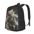 thumbnail image 1 of Easygdp Astronaut Polar Bear Roar Mochila de Gran Capacidad Minimalista Ideal para Escuela, Viajes y Uso Diario, 1 of 6