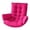 Rose, variant on S SERENABLE Egg Chair Cushion Bohemian Garden Swing Seat Pad for Bedrooms Indoor Leisure Beige White