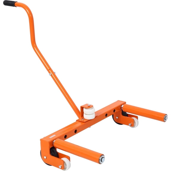 Garvee Moving Tool Cart for Changing Car Heavy Duty Adjustable Tire Wheel Dolly Vehicle Tire Positioning with Adjustable Roller Car Wheel Dolly for Tire Auto 330 LBS Load Capacity Tire Orange
