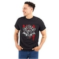 thumbnail image 3 of Let Freedom Ring American Flag Eagle Plus Size Crewneck Graphic Tee Shirt Brisco Brands 2X, 3 of 6